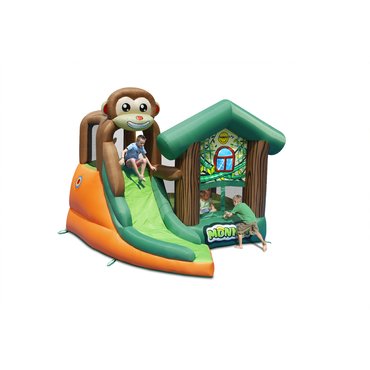 Pro děti, hry, hračky - Happy Hop Skákací atrakce, hrad - Opičí domek