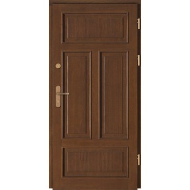 Dveře a zárubně - Vchodové dveře Doorsy PRESTON plné