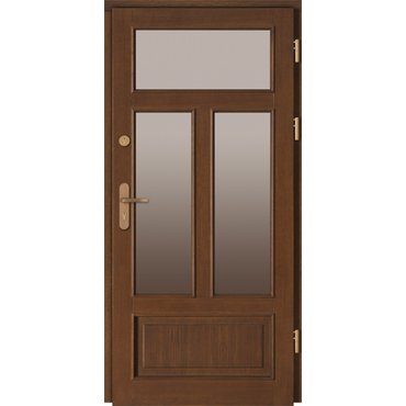 Dveře a zárubně - Vchodové dveře Doorsy PRESTON prosklené, model 2