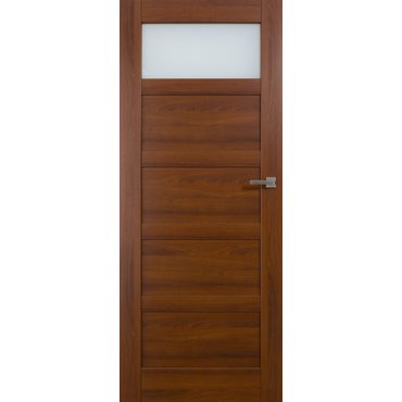 Dveře a zárubně - VASCO  Doors nteriérové dveře BRAGA kombinované bezfalcové, model 2