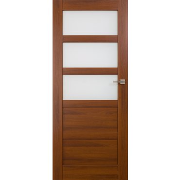 Dveře a zárubně - VASCO Doors Interiérové dveře BRAGA kombinované bezfalcové, model 4