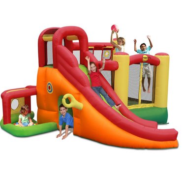 Dětská zóna - Happy Hop Nové Play centrum 11 v 1, multifunkční hrací centrum oranžová