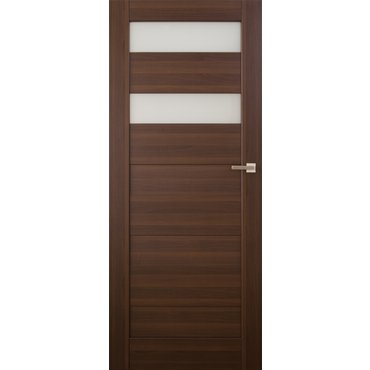 Dveře a zárubně - VASCO DOORS Interiérové dveře SANTIAGO kombinované bezfalcové, model 5