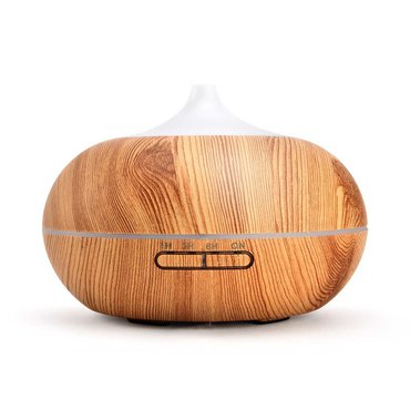 Domácí potřeby - Aroma difuzér Sumó, osvěžovač a zvlhčovač vzduchu, imitace světlého dřev, 300ml NATURE7