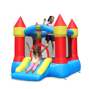 Pro děti, hry, hračky - Happy Hop Skákací hrad se skluzavkou