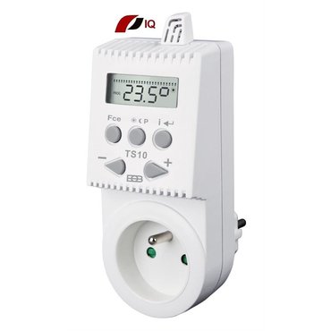 Infravytápění, infrazářiče - Zásuvkový termostat TS 10