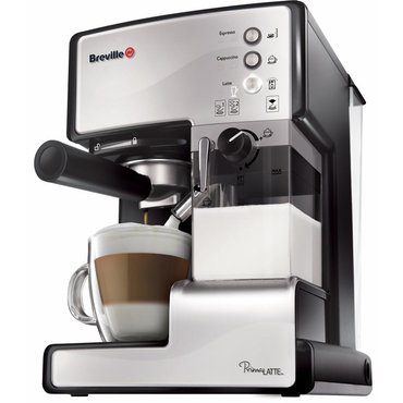 Domácí potřeby - Kávovar Breville Prima Latte stříbrný VCF045X