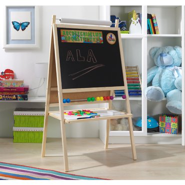 Pro děti, hry, hračky - 3Toys Dětská magnetická tabule 4v1 PBN