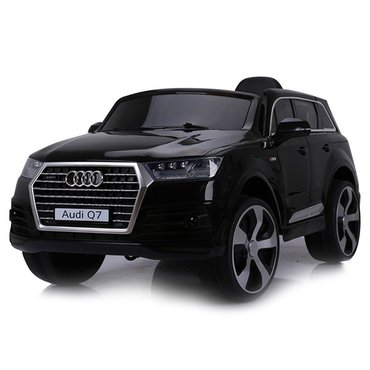 Pro děti, hry, hračky - Eljet Audi Q7 černá  elektrické auto
