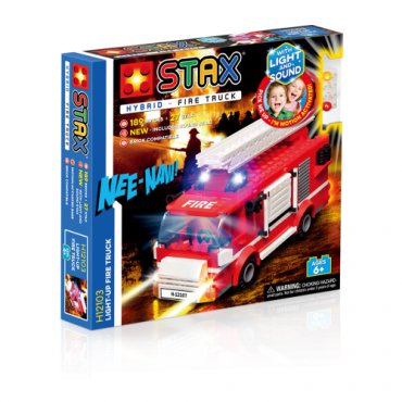 Pro děti, hry, hračky - LIGHT STAX HYBRID Light-up Fire Truck