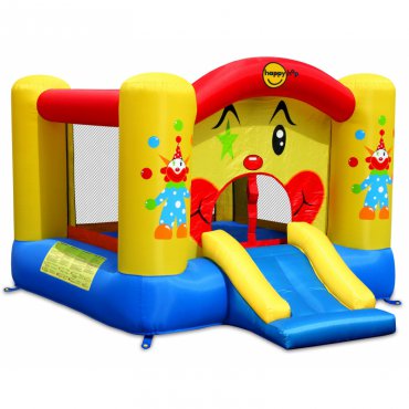 Pro děti, hry, hračky - Happy Hop Skákací hrad se skluzavkou Veselý cirkusový klaun