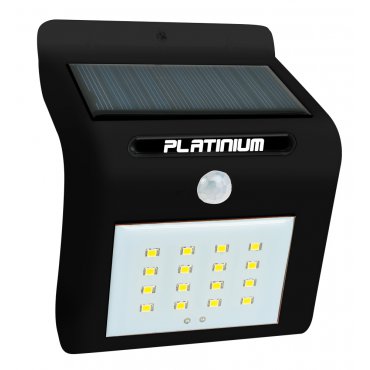 Dům a zahrada - Platinium Nástěnné solární LED světlo 18001 s detektorem pohybu
