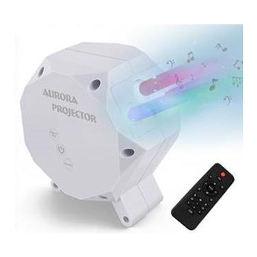 Domácí potřeby - IQ-LI / AURORA SKY LED holografický projektor s bluetooth reproduktorem