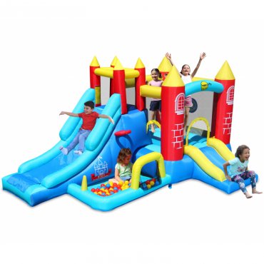 Pro děti, hry, hračky - Happy Hop Skákací hrad 8 v 1 play centrum