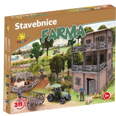 Pro děti, hry, hračky - Kids World Stavebnice farma 311 ks