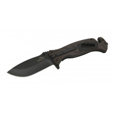 Dům a zahrada - Nůž zavírací BLACK BLADE s pojistkou 21,7cm CATTARA