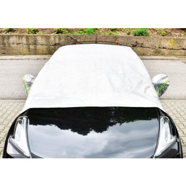 Dům a zahrada - XXXXL sluneční/mrazová plachta 245 x 140, na čelní sklo i boční okénka auta s návleky na zpětná zrcátka