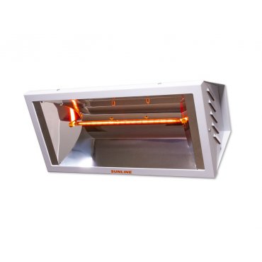 Infravytápění, infrazářiče - Elektrický infračervený zářič SUNLINE SP1500 (BÍLÝ)