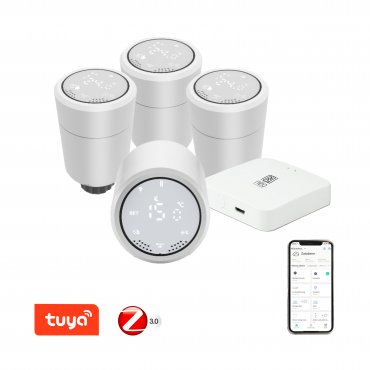 Elektronika - Immax NEO Smart Thermostat 4+1 Starter Kit, Zigbee, TUYA