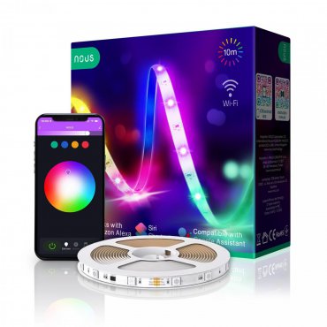 Elektronika - Chytrý RGB LED pásek NOUS F2 10m WiFi Tuya