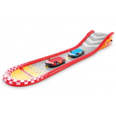 Pro děti, hry, hračky - Intex 57167 vodní skluzavka Racing Fun 561 x 119 x 76 cm