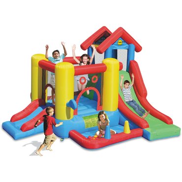 Pro děti, hry, hračky - Happy Hop Hrací dům skákací atrakce 7v1