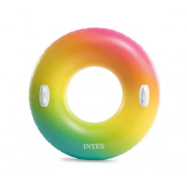 Pro děti, hry, hračky - Intex Nafukovací kruh RAINBOW OMBRE 122 cm