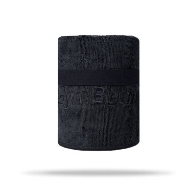 Dům a zahrada - Sportovní ručník z mikrovlákna Large Black - GymBeam