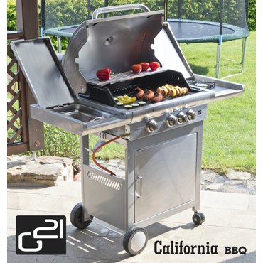 Dům a zahrada - Plynový gril G21 California BBQ Premium line 4 hořáky + zdarma redukční ventil