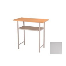 Dastech Odkládací stolek OFFICE, RAL9006, deska šedá