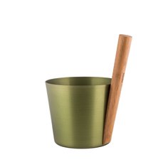 Saunový kbelík AL 5 l, břízově zelená