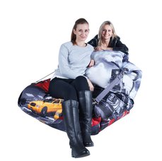 BeanBag Designový sedací vak 189x140 city