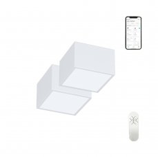 Immax NEO sada 2x CANTO Smart stropní svítidlo  15x15cm 12W bílé Zigbee 3.0 +DO