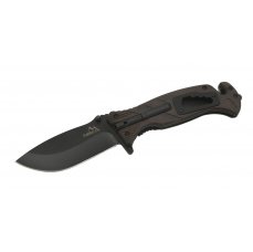 Nůž zavírací BLACK BLADE s pojistkou 21,7cm CATTARA