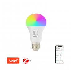 Immax NEO Smart žárovka LED E27 11W RGB+CCT barevná a bílá, stmívatelná, Zigbee