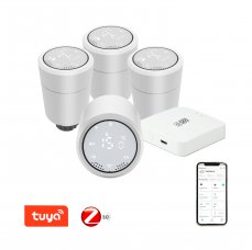 Immax NEO Smart Thermostat 4+1 Starter Kit, Zigbee, TUYA
