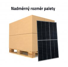 Fotovoltaický solární panel Risen 440W černý rámeček, PERC, Half Cut, paleta 36ks