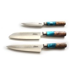 MaceMaker Milano - SanMai Kuchyňské nože - sada 3ks