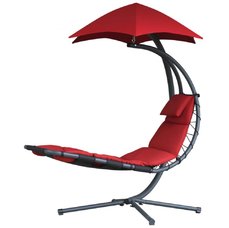 Závěsné houpací lehátko Vivere Original Dream Chair, červená